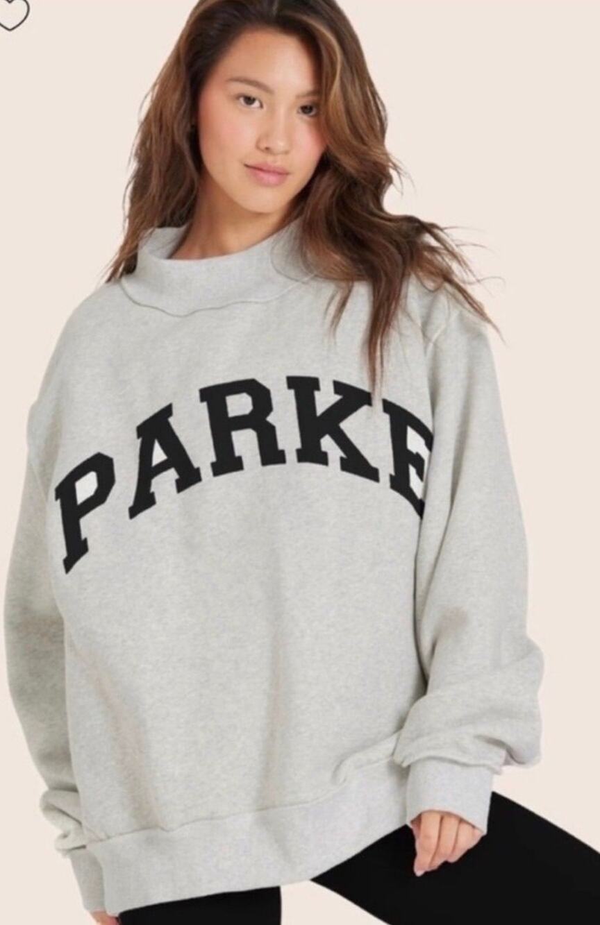 Parke x SET Active reversible mockneck sweatshirt